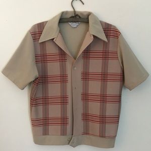 Vintage palm beach short sleeved sweater